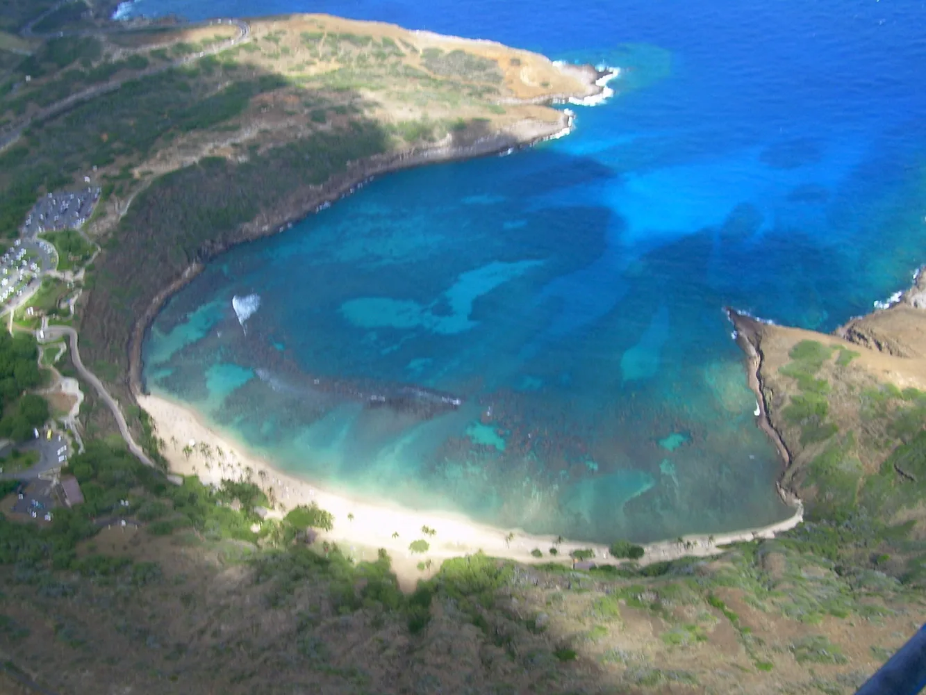 欧胡岛 Hanauma Bay 海湾实景